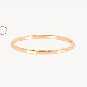 Catbird Jewelry Classic Hammered Gold Ring